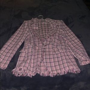 Pink cute blazer